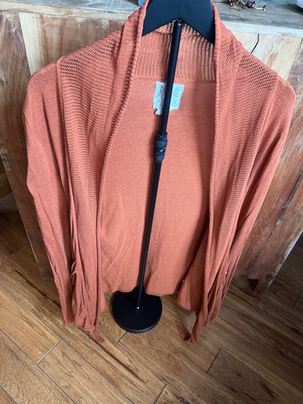 Billabong Open-Front Rust Orange Women’s Cardigan